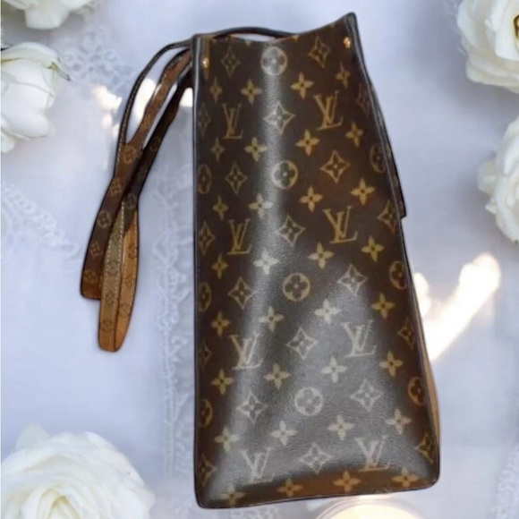 NWT Louis Vuitton ONTHEGO GM Tote Shoulder Bag Giant Monogram Brown + COA - Picture 10 of 10